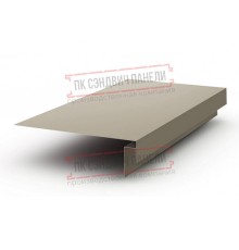 Планка карнизного свеса сложная 250х50х2000 ПЭ-1035-0.45