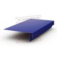 Планка карнизного свеса сложная 250х50х2000 ПЭ-5002-0.45