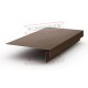 Планка карнизного свеса сложная 250х50х2000 ECOSTEEL_MA-МореныйДуб-0.5