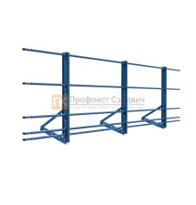 Ограждение кровли ОЦ-1200 L=3000мм+ФС+1ДТ (труба 40х20) ГОСТ 53254-2009