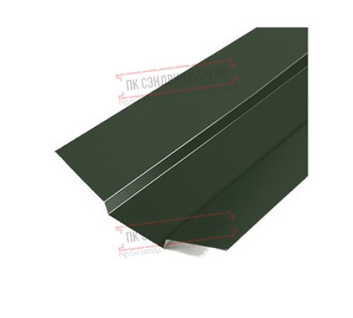 Планка ендовы верхняя 76х76х2000 Viking Ral6007-0.45 Планка ендовы верхняя 76х76х2000 Viking Ral6007-0.45