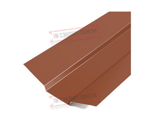 Планка ендовы верхняя 76х76х2000 PURETAN-RR750-0.5 Планка ендовы верхняя 76х76х2000 PURETAN-RR750-0.5
