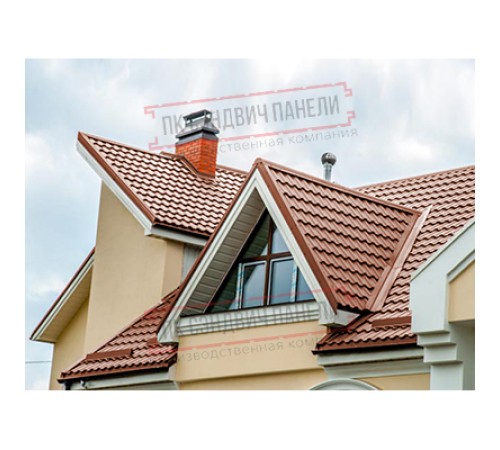 Планка ендовы верхняя 76х76х2000 PURETAN-RR750-0.5 Планка ендовы верхняя 76х76х2000 PURETAN-RR750-0.5