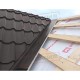 Планка ендовы нижняя 298х298х2000 Viking E Ral8019-0.5