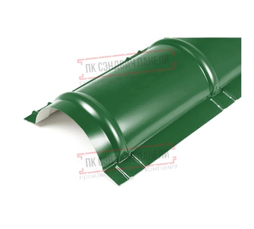 Планка конька круглого R110х2000 ПЭ-6002-0.45