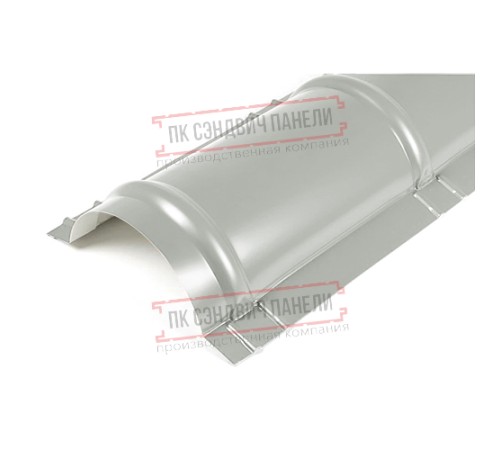 Планка конька круглого R110х2000 ПЛ-7038-0.5 Планка конька круглого R110х2000 ПЛ-7038-0.5