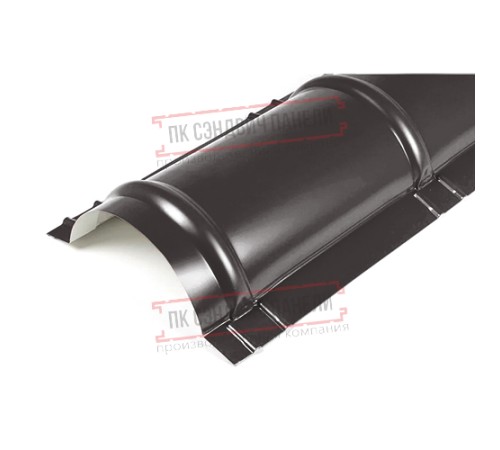 Планка конька круглого R110х2000 Viking E-8019-0.5 Планка конька круглого R110х2000 Viking E-8019-0.5