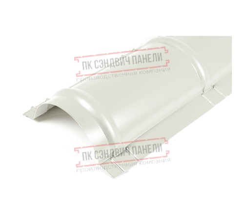 Планка конька круглого R110х2000 ПЭП-9003-0.45 Планка конька круглого R110х2000 ПЭП-9003-0.45