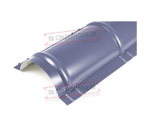 Планка конька круглого R110х2000 PURMAN-Galmei-0.5 Планка конька круглого R110х2000 PURMAN-Galmei-0.5