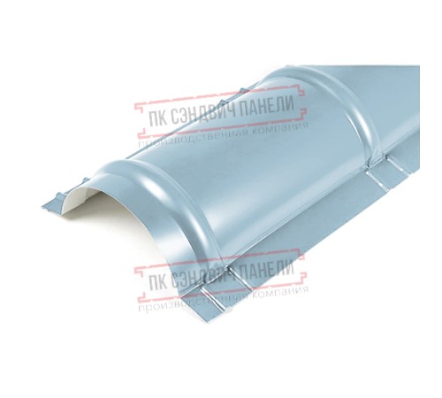 Планка конька круглого R110х2000 ПРМ-Met.Blue-0.5 Планка конька круглого R110х2000 ПРМ-Met.Blue-0.5