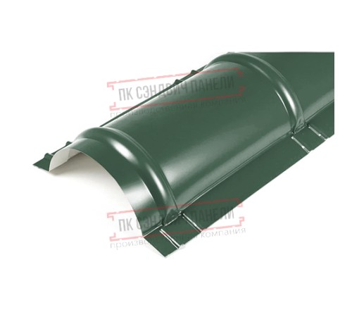 Планка конька круглого R110х2000 ПРМ-Pegasus-0.5 Планка конька круглого R110х2000 ПРМ-Pegasus-0.5