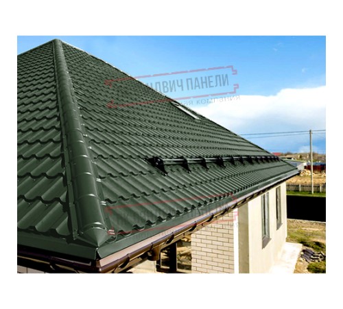 Планка конька круглого R110х2000 PURETAN-RR11-0.5 Планка конька круглого R110х2000 PURETAN-RR11-0.5