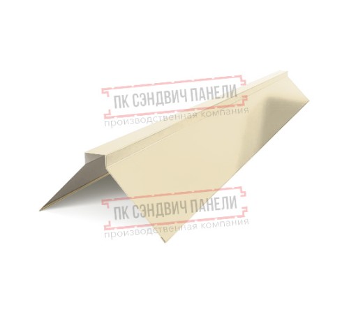 Планка конька плоского 190х190х2000 ПЭ-1015-0.5