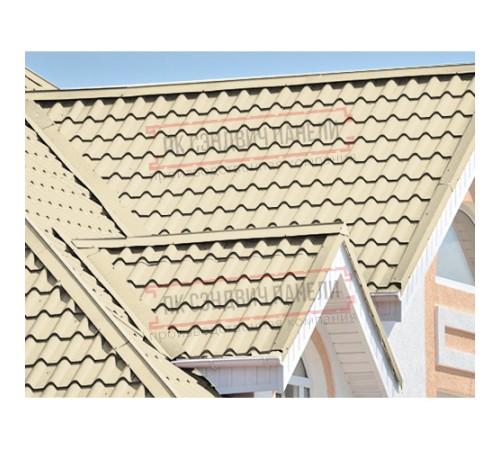 Планка конька плоского 190х190х2000 ПЭ-1015-0.5