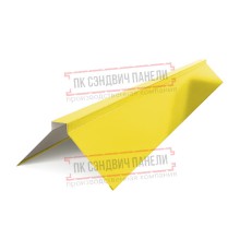 Планка конька плоского простая 145х145х2000 ПЭ-1018-0.45