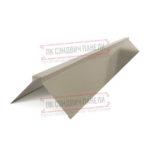 Планка конька плоского 120х120х2000 ПЭ-1035-0.45