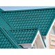 Планка конька плоского простая 145х145х2000 ПЭ-5021-0.45