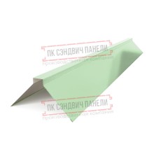 Планка конька плоского 150х150х2000 ПЭ-6019-0.45