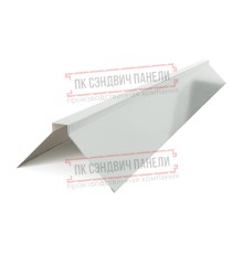 Планка конька плоского 120х120х2000 ПЭ-7047-0.45