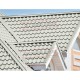 Планка конька плоского простая 115х115х2000 ПЭ-9002-0.45