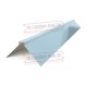 Планка конька плоского 120х120х2000 ПРМ-Met.Blue-0.5