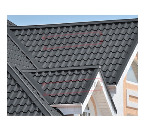 Планка конька плоского 150х150х2000 PURETAN-RR23-0.5 Планка конька плоского 150х150х2000 PURETAN-RR23-0.5