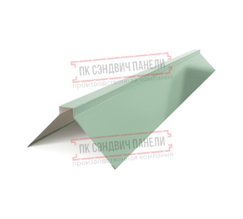 Планка конька плоского 190х190х2000 PURMAN-Tourmalin-0.5