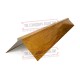 Планка конька плоского 120х120х2000 ECOSTEEL_T-ЗолотойДуб-0.5