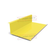 Планка примыкания нижняя 250х122х2000 Norman ПЭ-1018-0.5