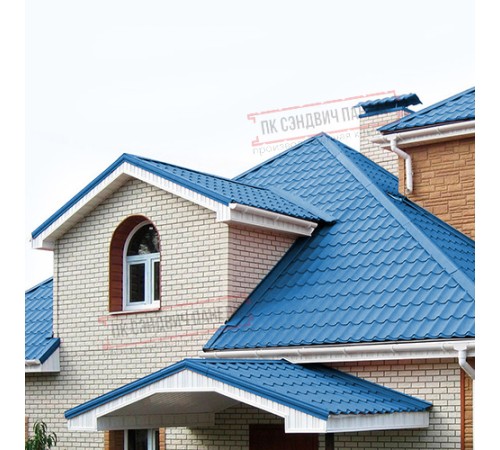 Планка примыкания нижняя 250х122х2000 ПЭ-5015-0.45 Планка примыкания нижняя 250х122х2000 ПЭ-5015-0.45