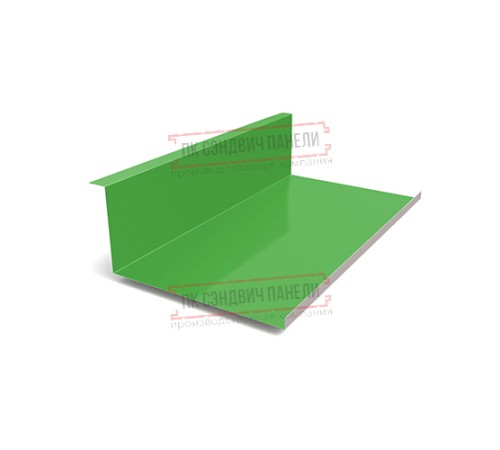 Планка примыкания нижняя 250х122х2000 Norman ПЭ-6018-0.5 Планка примыкания нижняя 250х122х2000 Norman ПЭ-6018-0.5