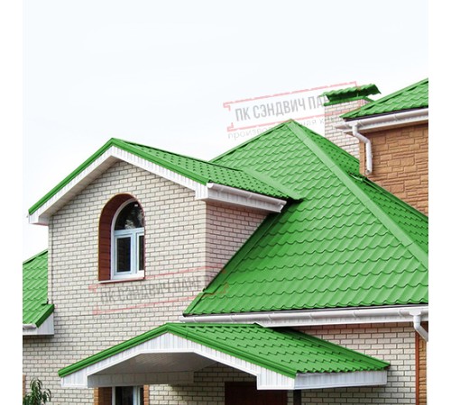 Планка примыкания нижняя 250х122х2000 Norman ПЭ-6018-0.5 Планка примыкания нижняя 250х122х2000 Norman ПЭ-6018-0.5