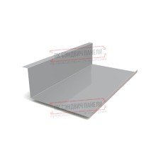 Планка примыкания нижняя 250х122х2000 ПЭ-7004-0.45