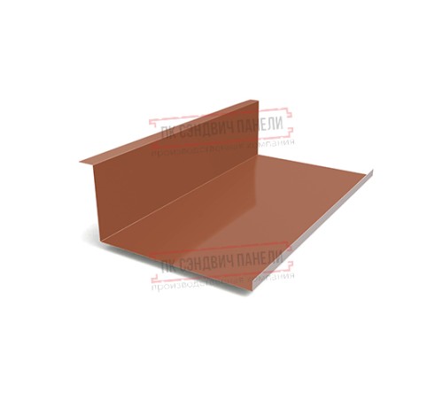 Планка примыкания нижняя 250х122х2000 PURETAN-RR750-0.5 Планка примыкания нижняя 250х122х2000 PURETAN-RR750-0.5
