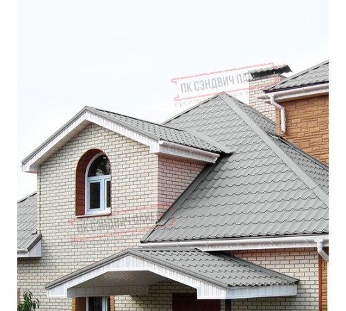 Планка примыкания нижняя 250х122х2000 ПЭ-9006-0.45 Планка примыкания нижняя 250х122х2000 ПЭ-9006-0.45