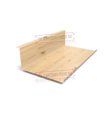 Планка примыкания нижняя 250х122х2000 ECOSTEEL-Сосна-0.5