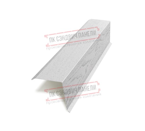 Планка торцевая 95х120х2000 ECOSTEEL_MA-Беленый Дуб-0.5 Планка торцевая 95х120х2000 ECOSTEEL_MA-Беленый Дуб-0.5