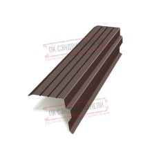 Планка торцевая 90х115х2000 Viking-8017-0.45