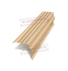 Планка торцевая 90х115х2000 ECOSTEEL-Сосна-0.5