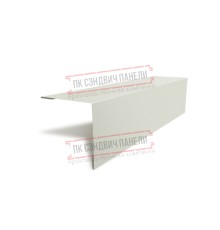 Планка угла наружного 115х115х2000 ПЭ-9002-0.45