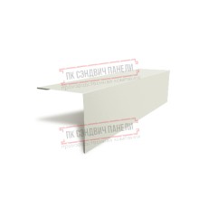 Планка угла наружного 115х115х2000 ПЭ-9003-0.45