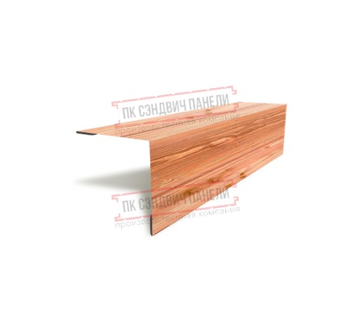 Планка угла наружного 115х115х2000 ECOSTEEL_T-Кедр-0.5 Планка угла наружного 115х115х2000 ECOSTEEL_T-Кедр-0.5