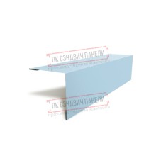 Планка угла наружного 115х115х2000 ПРМ-Met.Blue-0.5