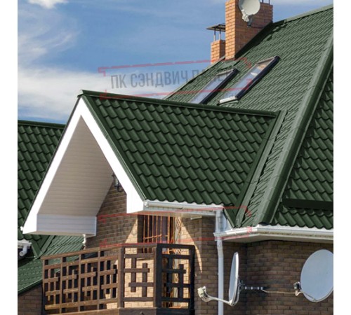 Планка угла наружного 115х115х2000 PURETAN-RR11-0.5 Планка угла наружного 115х115х2000 PURETAN-RR11-0.5