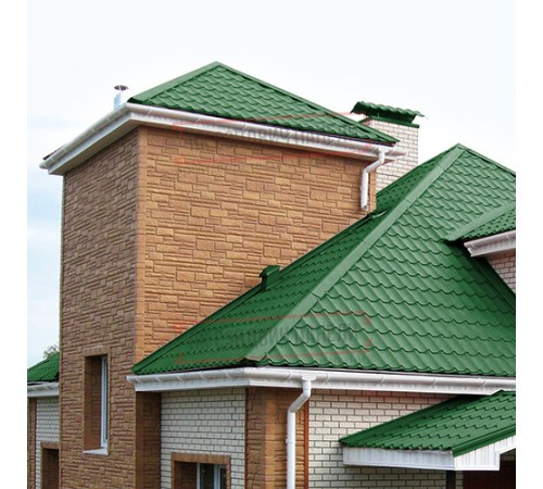 Планка угла внутреннего 115х115х2000 ПЭ-6002-0.45