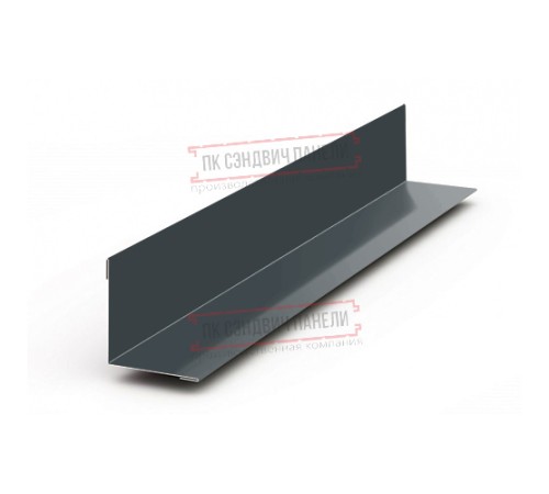 Планка угла внутреннего 115х115х2000 ПРМА-Anthracite-0.5 Планка угла внутреннего 115х115х2000 ПРМА-Anthracite-0.5