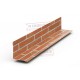 Планка угла внутреннего 115х115х2000 ECOSTEEL-Кирпич-0.5