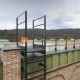 Вертикальная пожарная лестница П1-1 с площ. 800х800 ОЦ L=2450мм ГОСТ 53254-2009