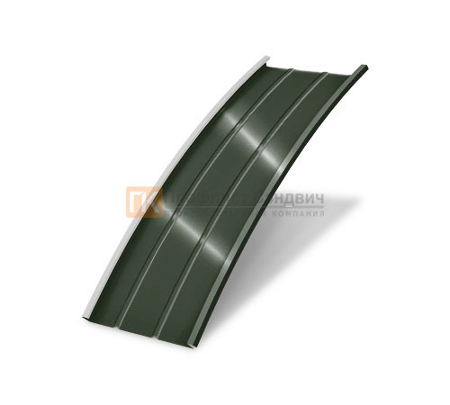 Продольно гнутый фальц профилированный 0,45 RAL 6007 Полиэстер