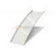 Продольно гнутый фальц профилированный 0,5 RAL 9003 Satin